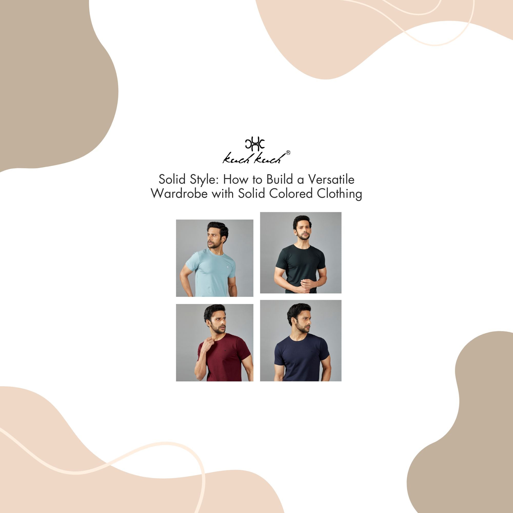 Person Solid Color Solid Style: How to Build a Versatile Wardrobe with Solid Colored Clot ...