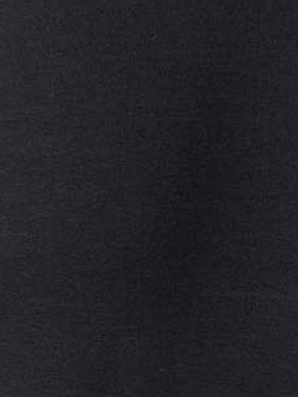 Solid Black Round Neck T-shirt